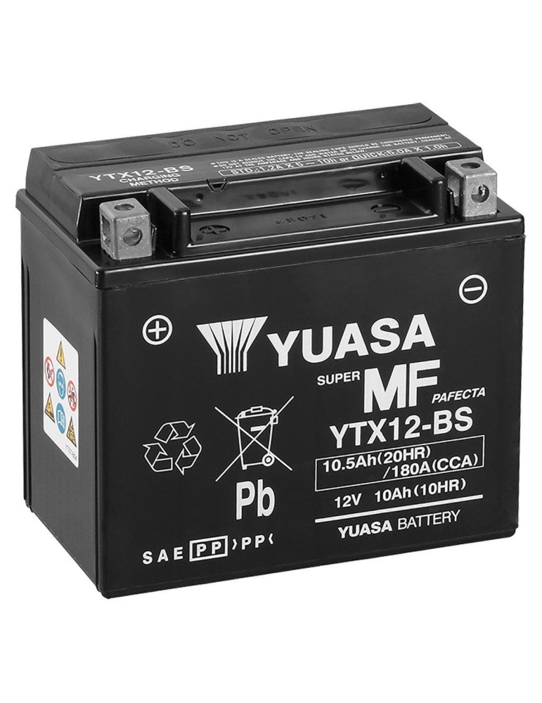 BATTERY YUASA YTX12 – Yuasa Battery - YTX12 - AGM, Factory Activated* – 715900710