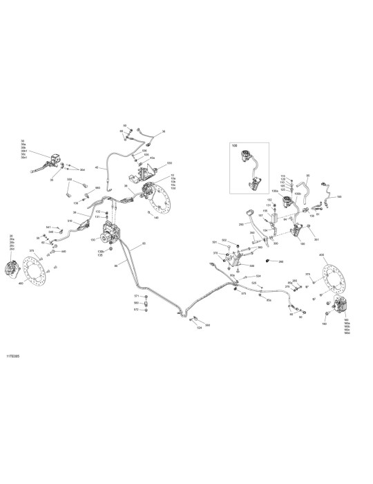HOSE_MASTER CYLINDER – 705602026