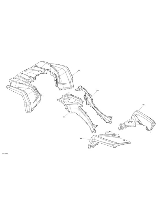 ORANGE CRUSH RH LATERAL PANEL ASS Y – 715004546