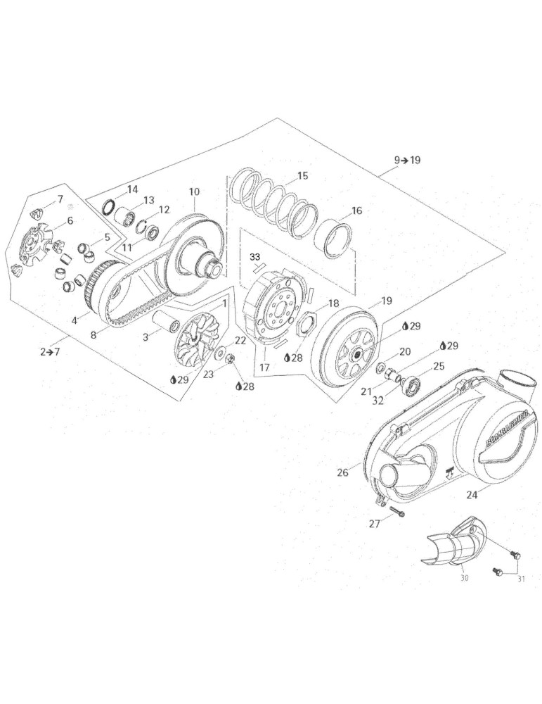FIXED PULLEY – 420280092
