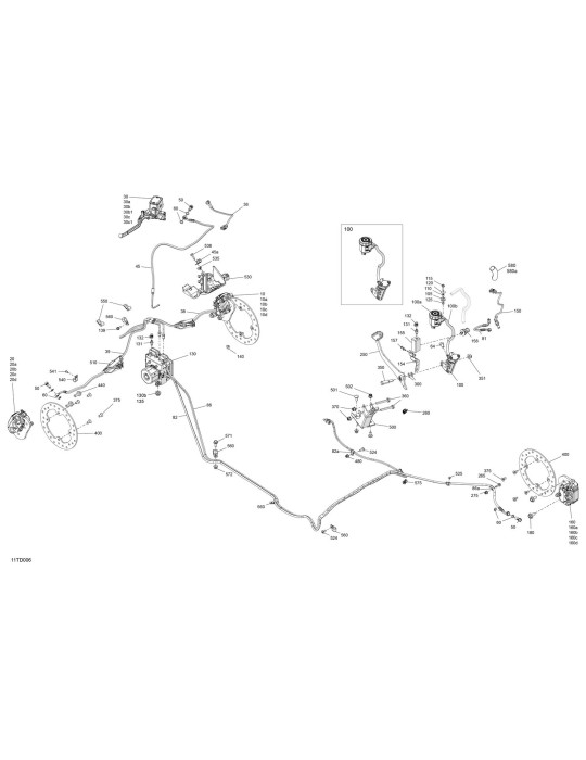 HOSE REAR R – 705602028