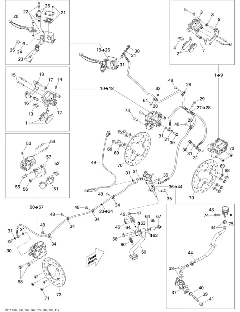 BRAKE LINE – 705600930