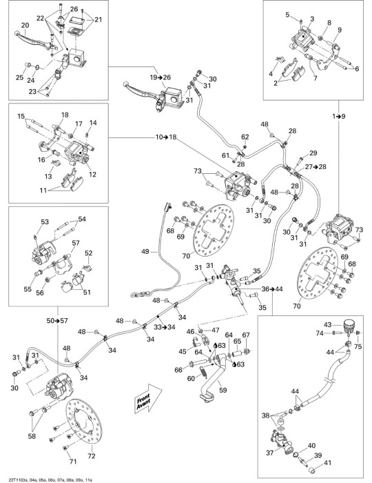 BRAKE LINE – 705600930