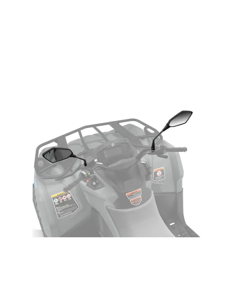 REARVIEW MIRROR KIT ATV