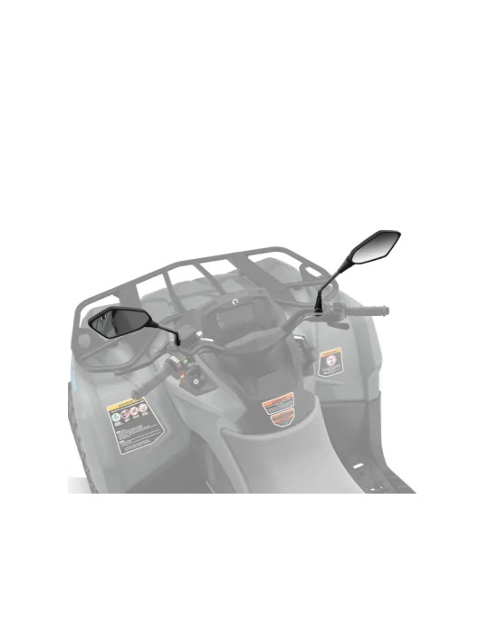 REARVIEW MIRROR KIT ATV