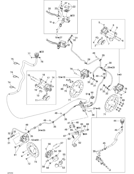 REAR HOSE – 705600503