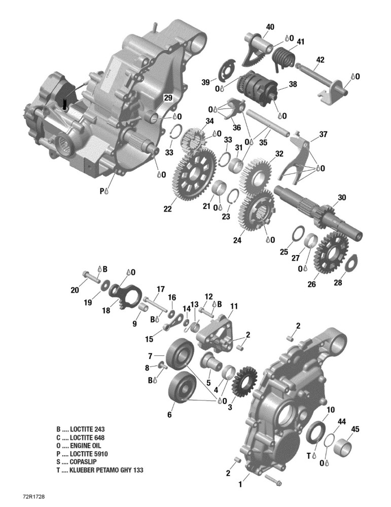 PARKING LOCK LEVER ASSEMBLY – 420257655