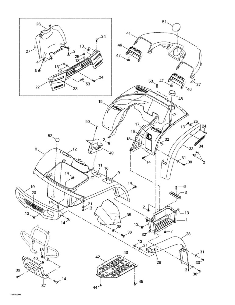 COUVERCLE      *COVER – 705000192