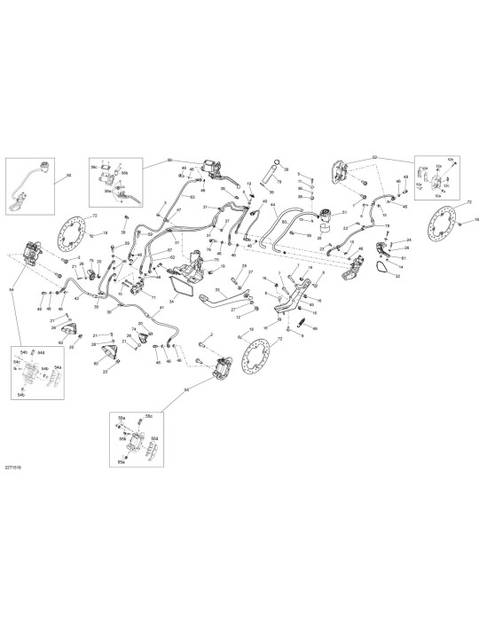 RH BRAKE LINE – 705601078