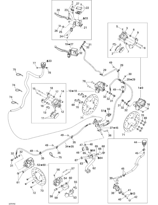 REAR HOSE – 705600383