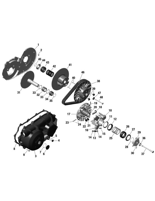 GOVERNOR CUP TORQUE FLANGE – 420280275