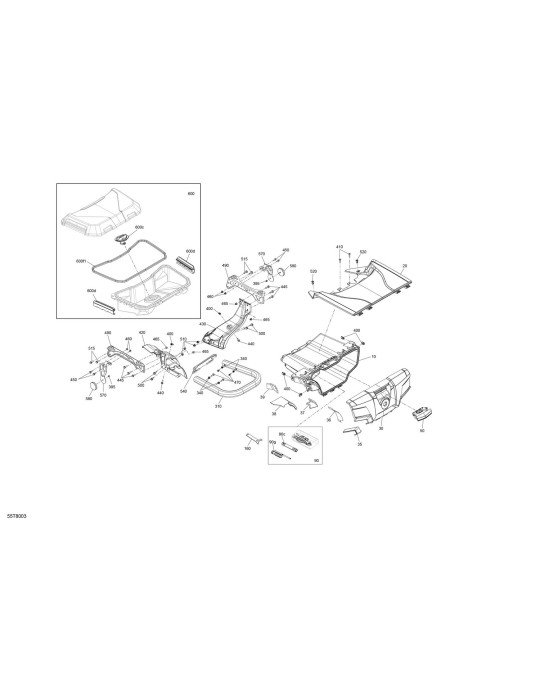 KIT STORAGE BOX COVER – 715002635