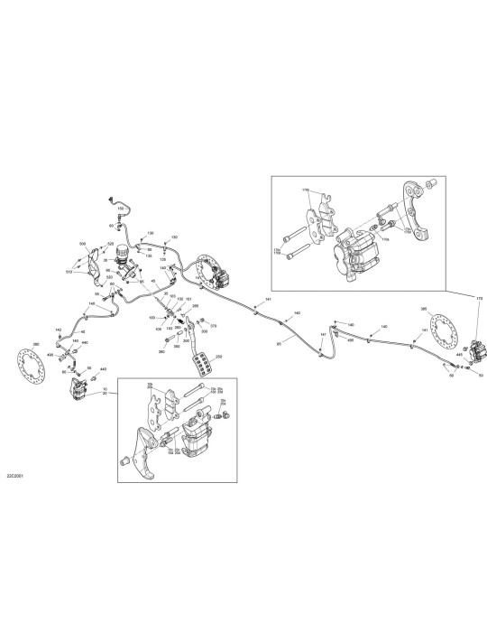 KIT RH BRAKE PAD – 715500336