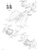 LH FOOT PROTECTOR SUPPORT, EXTERIOR – 705000120