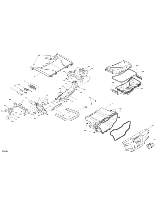 BUMPER REAR B-160-SB – 705016168