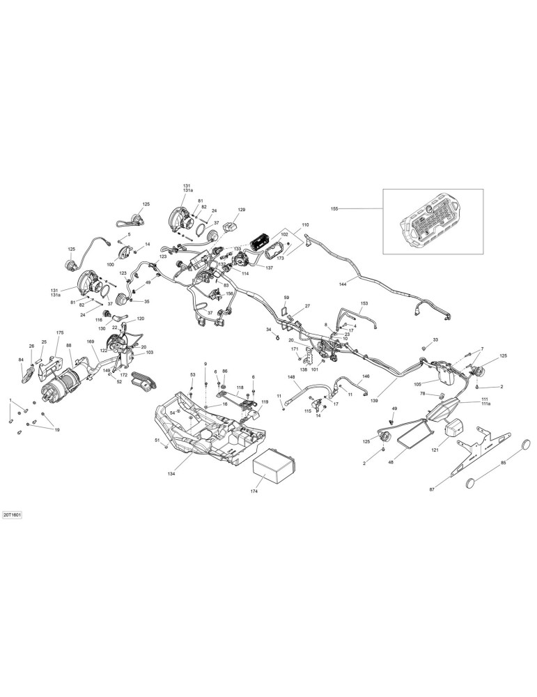 WIRING HARNESS_WINCH – 710004616