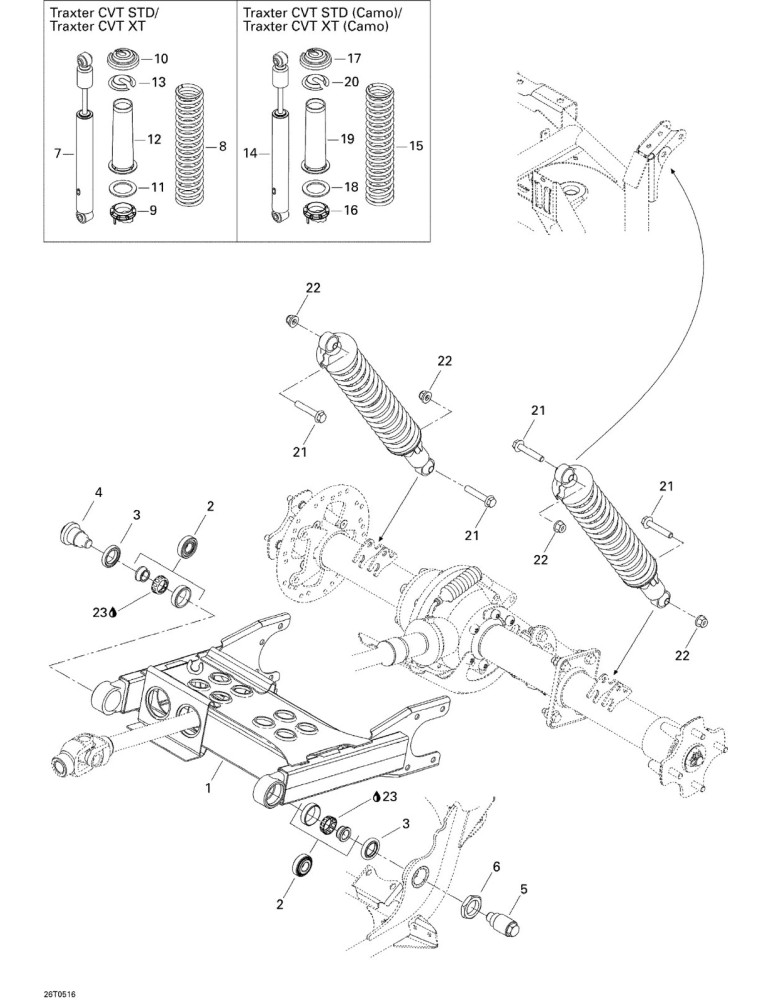 REAR SPRING – 706000304