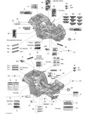 CONSOLE DECAL, 650 XTP – 704901650