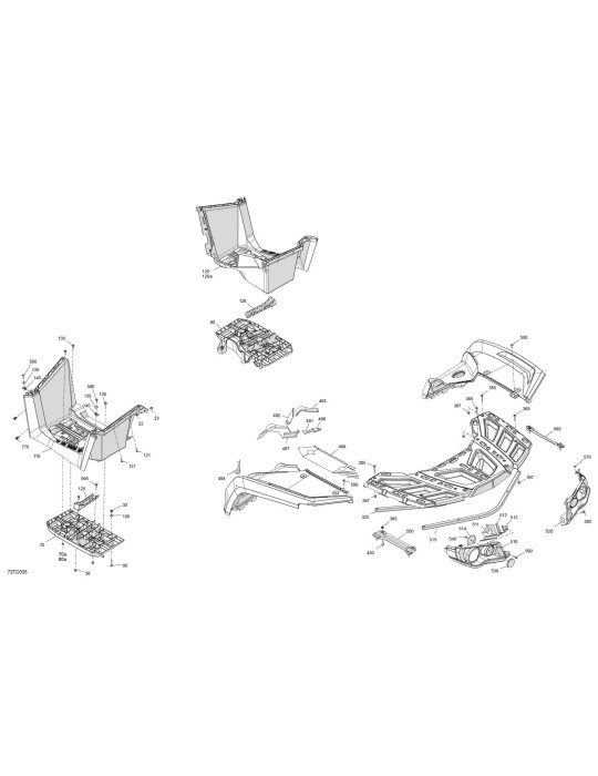 LH FOOTREST – 705004352
