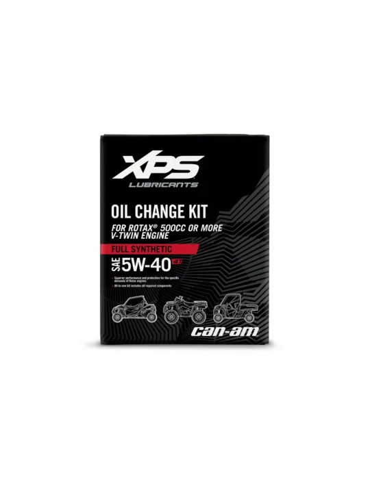 CAN-AM ALYVOS KEITIMO RINKINYS 5W40 500 CC + V2