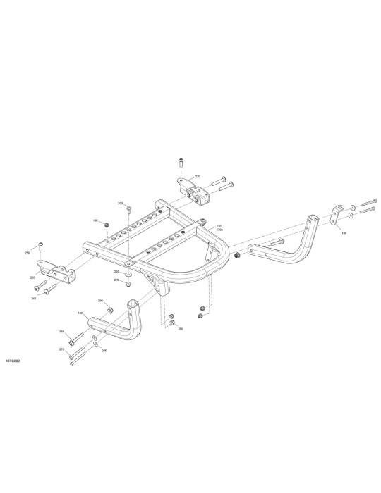 LH FRONT BRACKET – 705004977