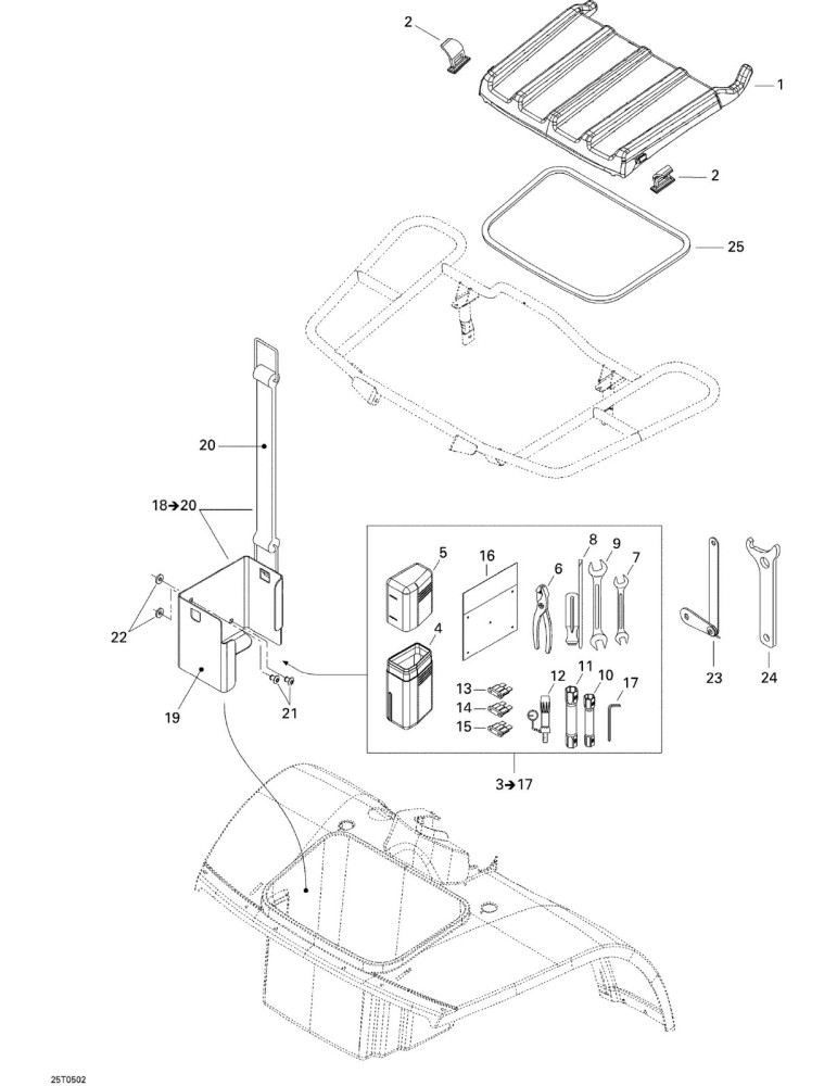 SUPPORT TRAY – 708200013