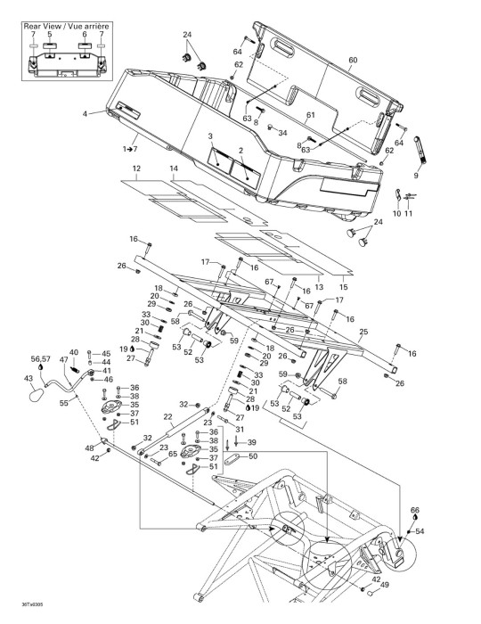 DEFLECTEUR     *HEAT SHIELD – 705000318