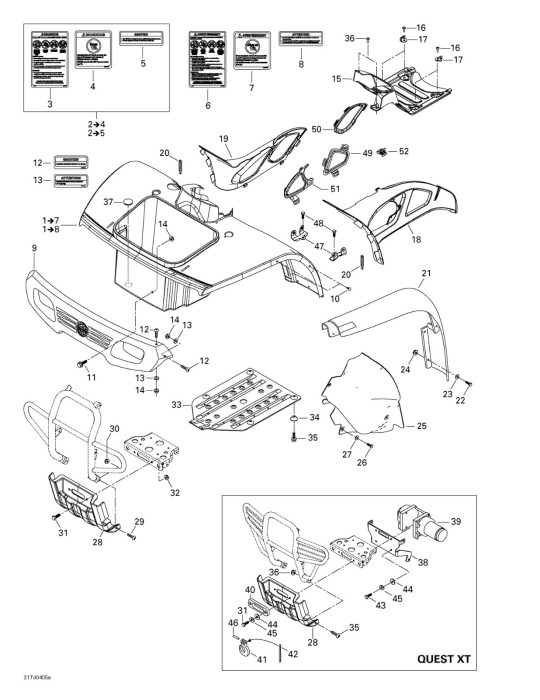 LH FRONT MUDGUARD – 705000827