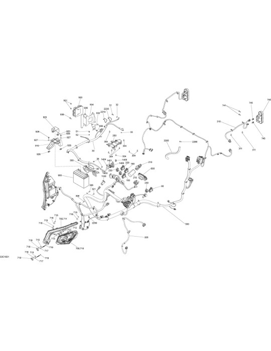 KEY, GROOVE ON LEFT SIDE – 715900019