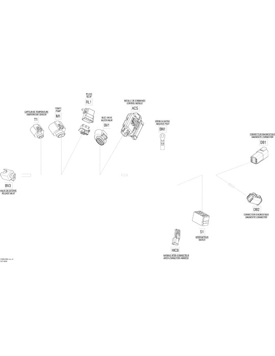 MALE HOUSING, 6 CIRCUITS – 710001540