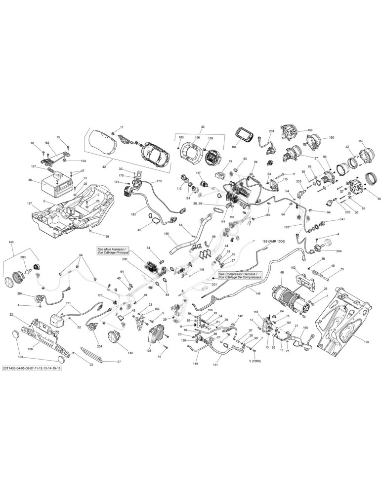 COMPRESSOR SUPPLY CABLE – 710003409