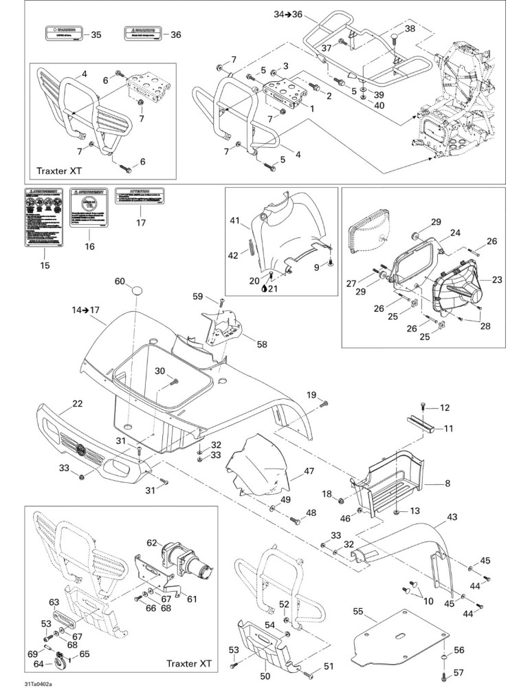 HEAD LAMP SUPPORT – 705000474