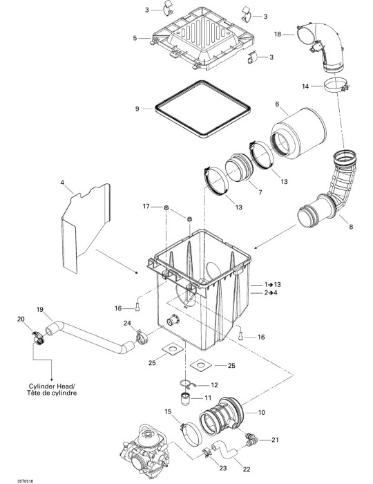FRONT AIR-INTAKE – 707800065