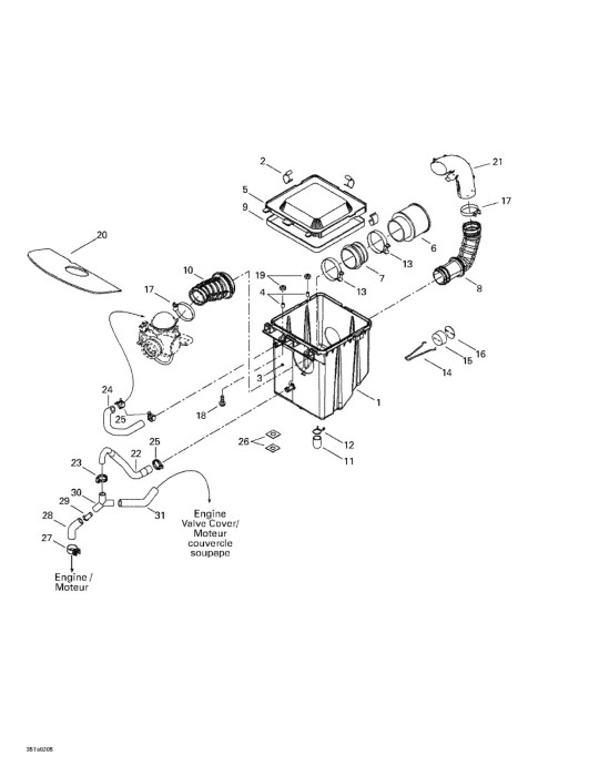 DEFLECTEUR     *DEFLECTOR – 707800095