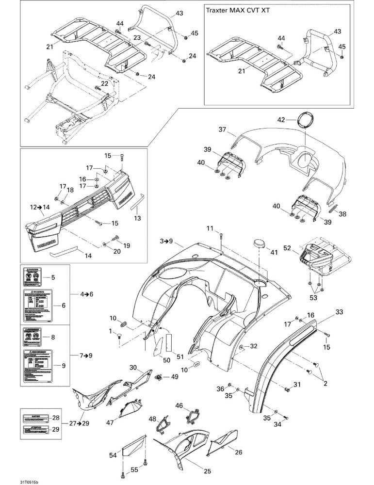 LH LOWER PANEL, VIPER RED – 705000942
