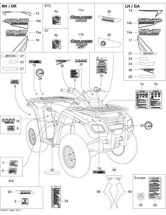 RH PANEL DECAL – 704901243