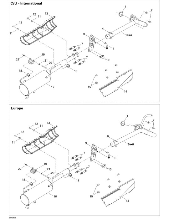 MUFFLER BRAKET – 707600411