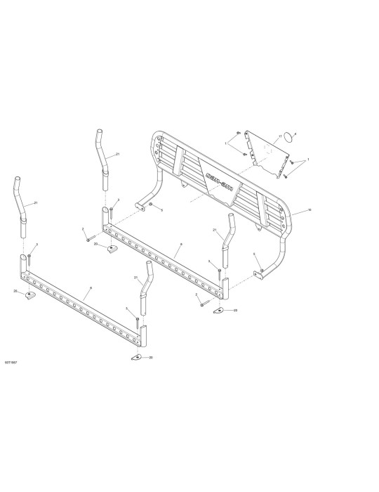 FASTENING PLATE – 708301094