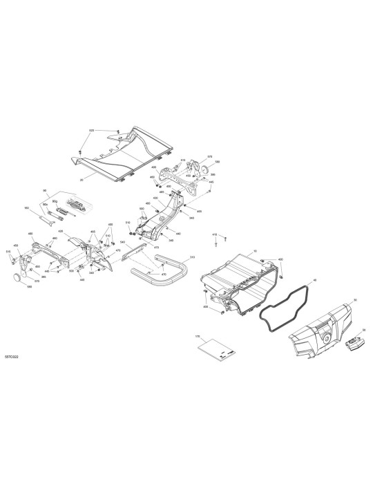 REFLECTOR SUPPORT – 708200987