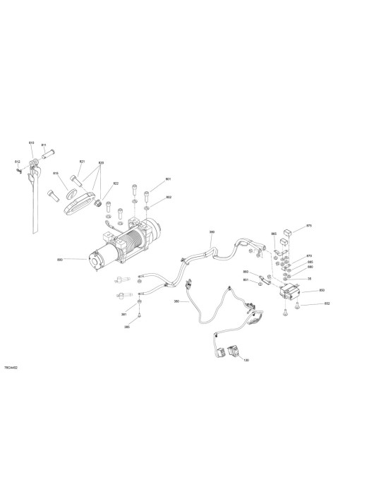 HEX. FLANGED NUT M5 – 250100071