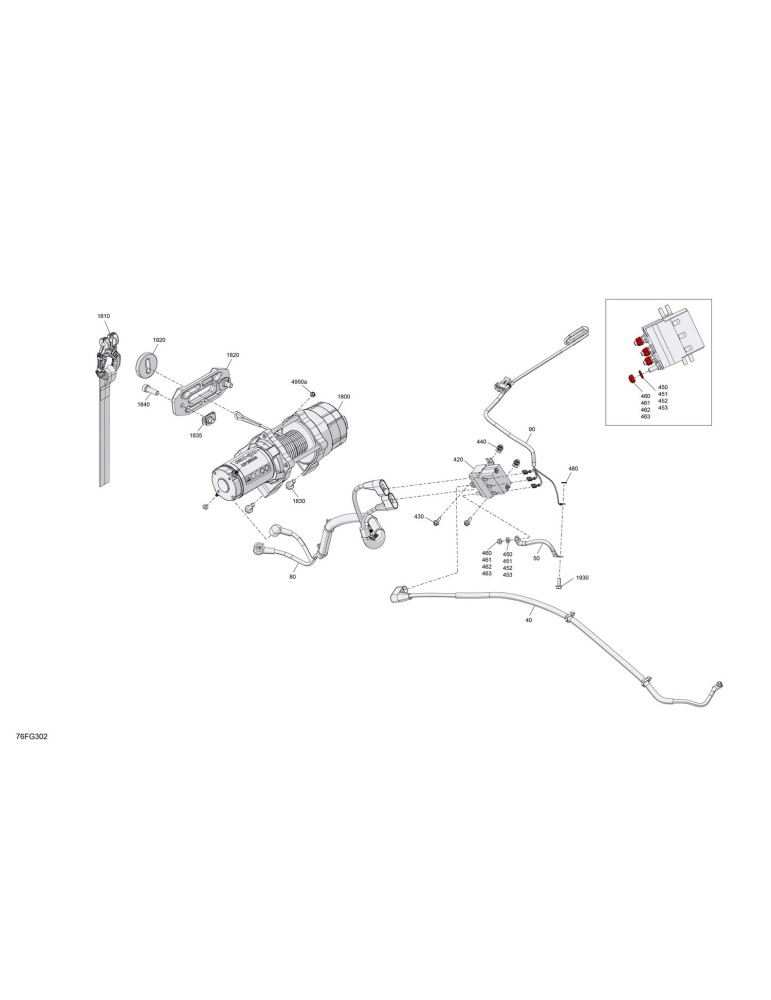 FLANGED HEX. SCREW M5 X 16 – 207651646