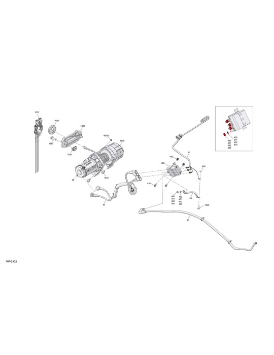 FLANGED HEX. SCREW M5 X 16 – 207651646