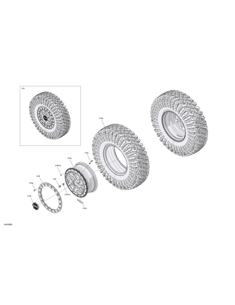 HEX. FLANGED SCREW M8 X 30 – 207683054