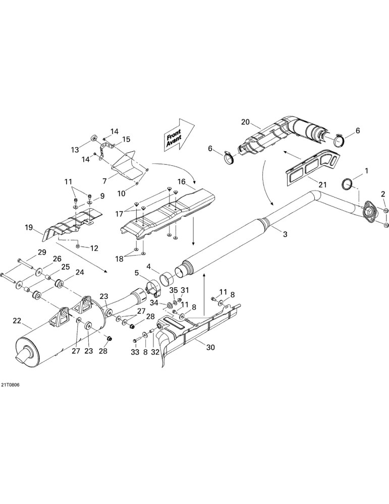 HEX. SCREW M8 X 80 – 207088044