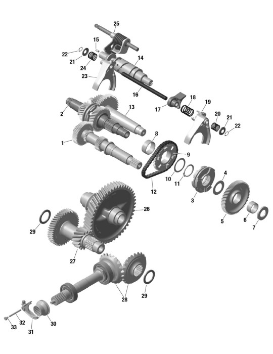 HEX. SCREW M6 X 8 – 420841581