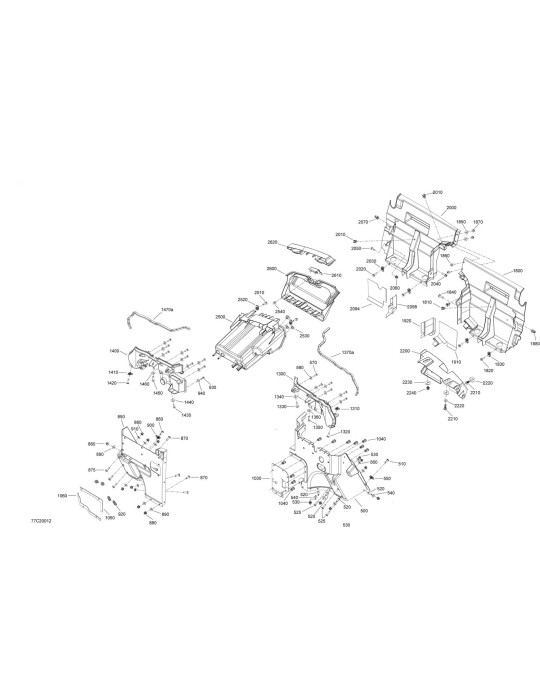 HEX. SCREW M6 X 25 – 207162544