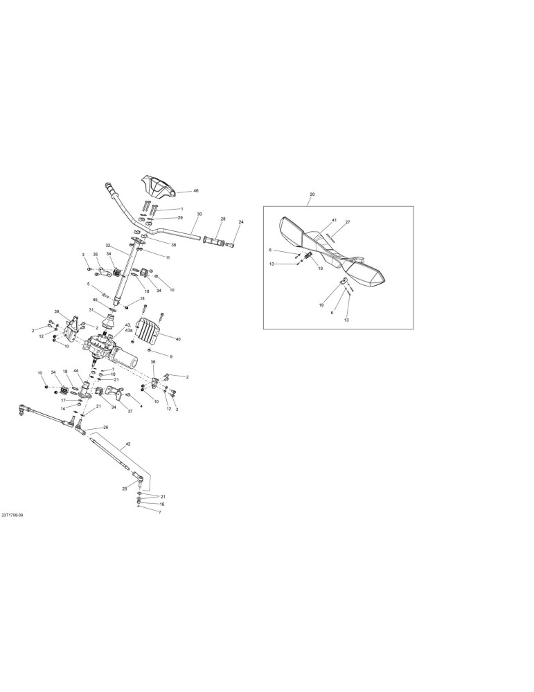 STEERING SUPPORT – 709400919