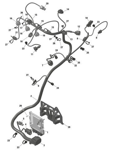 ELECTRONIC BOX XCU FULL HW BLANK – 420464215