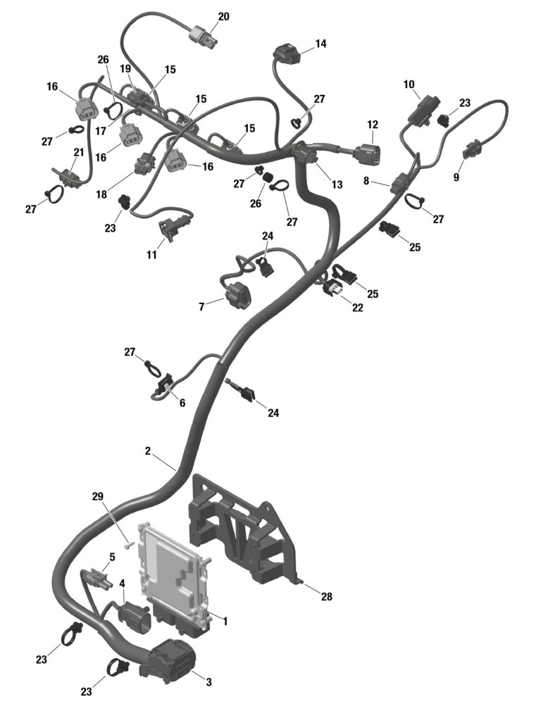 ELECTRONIC BOX XCU FULL HW BLANK – 420464215