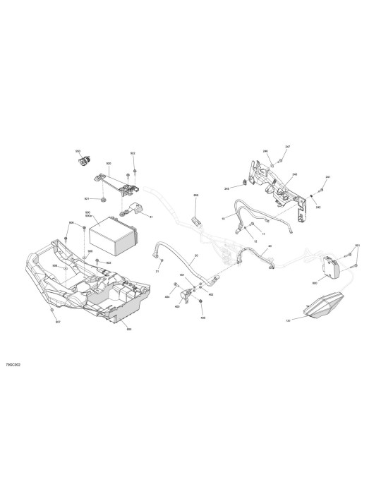 TAIL LIGHT HOUSING ASSY – 710001203